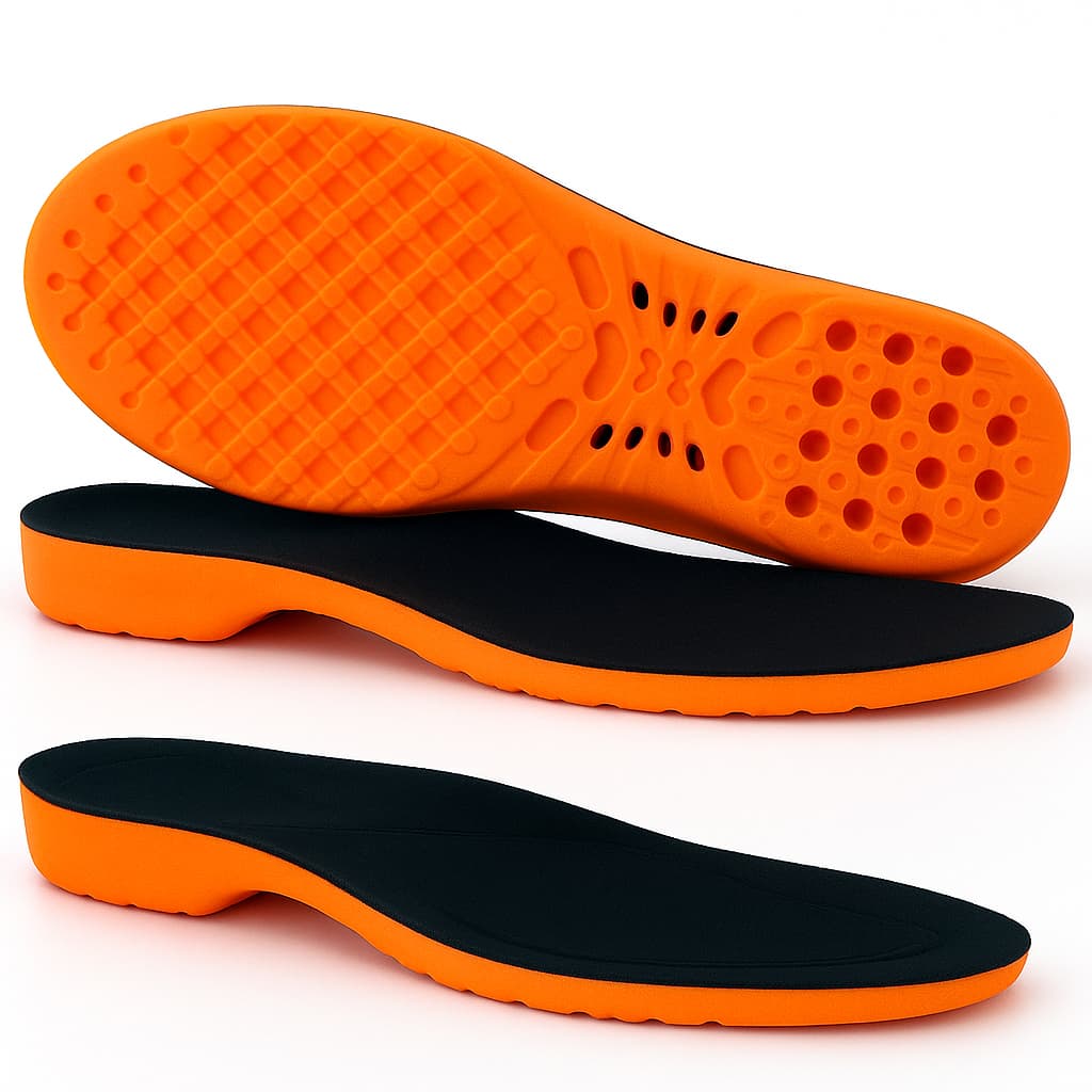 Palmilha Ortopedica Anatomica P.U em Gel Super Confortavel Linha Premium