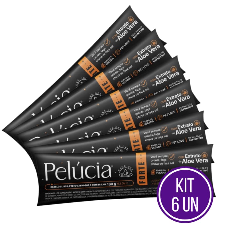 Kit 6 Henê Pelúcia Forte 180G