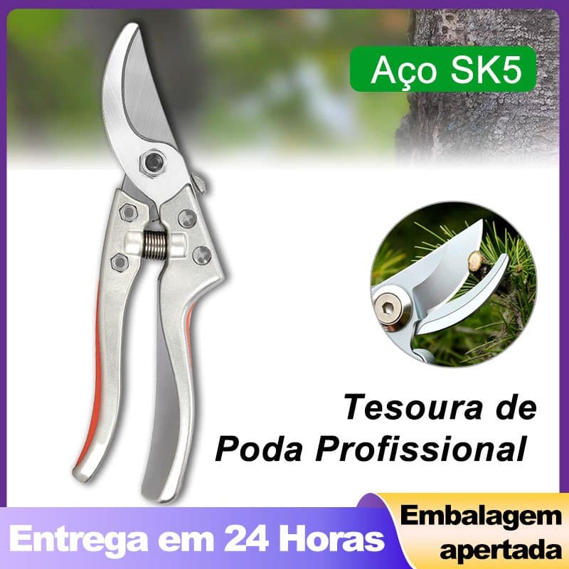 Tesoura De Poda Profissional Lhj-V9 Sk5 Tesoura Super Afiada Para Jardinagem