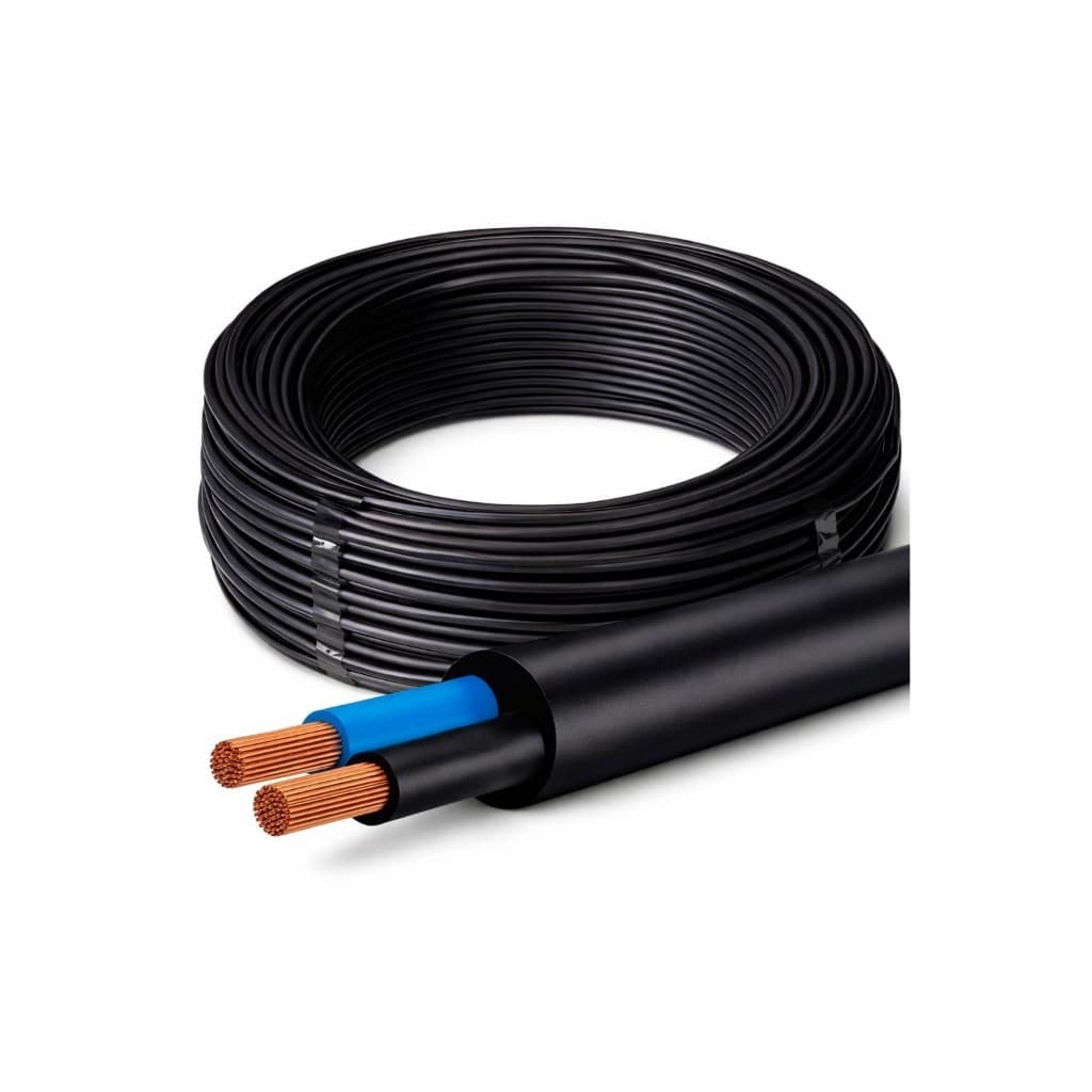 CABO PP 2,5MM FLEXÍVEL CABO PP 2X2,5MM 100 Metros 32 filamentos Alta Qualidade