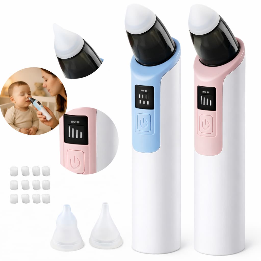 Aspirador Nasal Sugador Catarro Elétrico Pra Bebê Silencioso