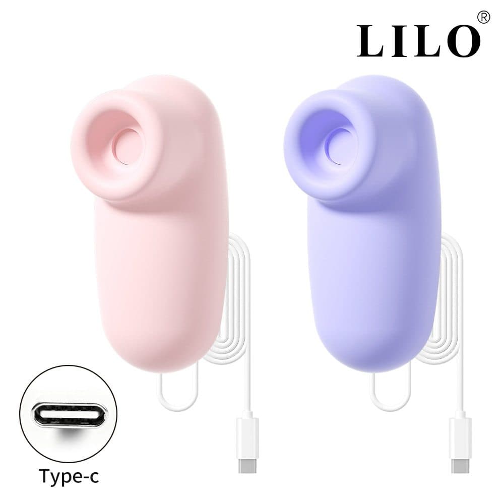 Sugador de Clitóris com Função de Pulsação e Ligada ao Celular via Cabo Tipo C - LILO