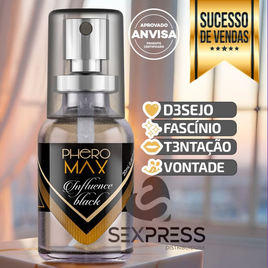 PERFUME AFRODISÍACO INFLUENCE FRAGRÂNCIA QUE DESPERTA INTERESSE IMEDIATO