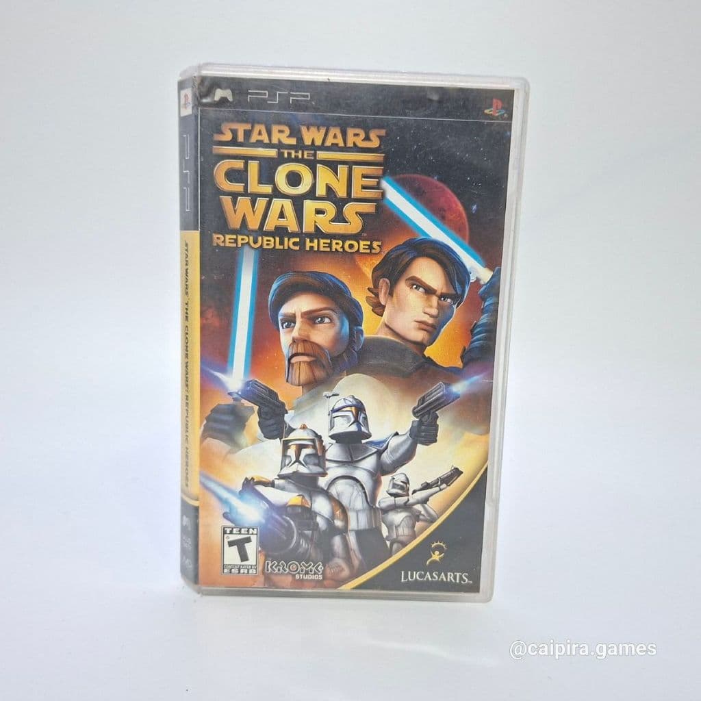 Star Wars: The Clone Wars - Republic Heroes Playstation Psp