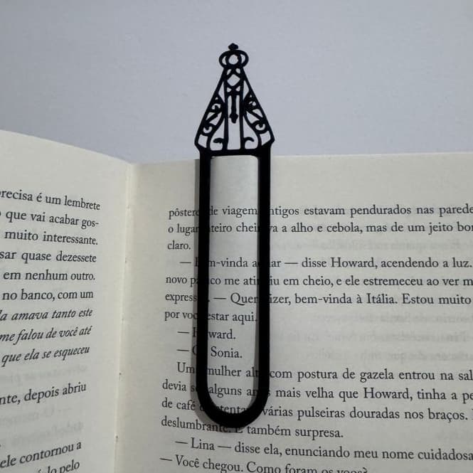 Marcador de Página Nossa Senhora Aparecida em PLA – Religioso Católico