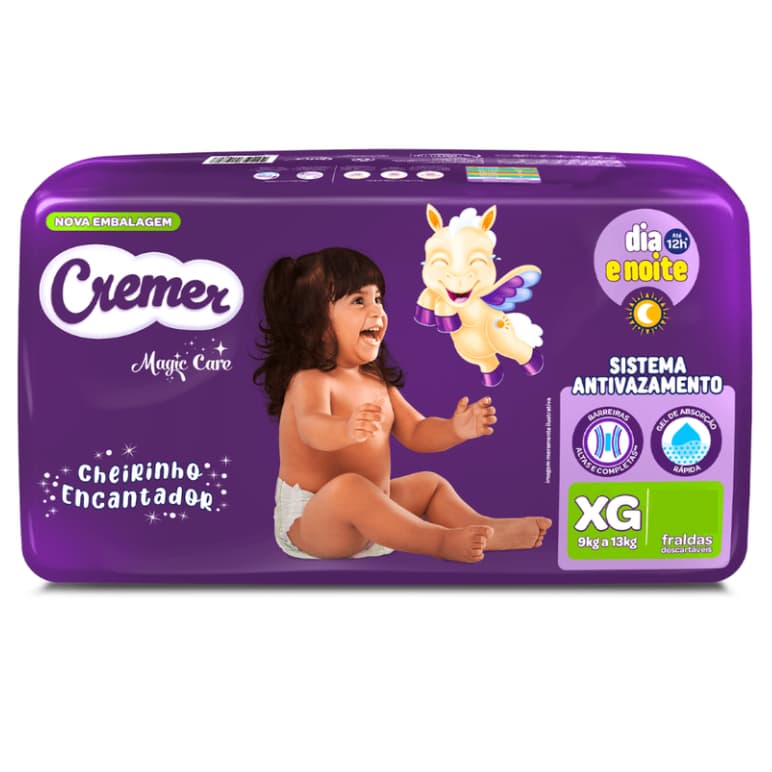 Fralda Cremer Hiper XG 50 Unidades