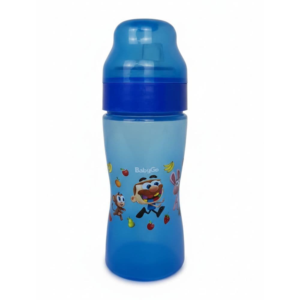 Copo De Transição Infantil C/ Bico Flexível e Tampa 330ml José Totoy BabyGo
