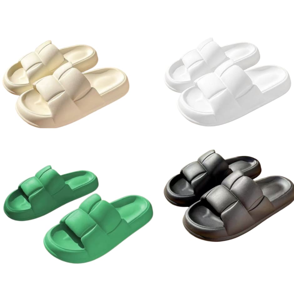 Chinelos De Espuma Leve Antiderrapantes Internos Femininos - CH3