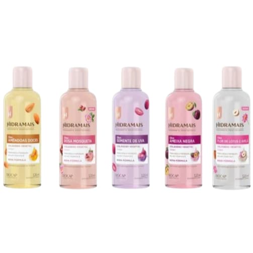 Óleo Corporal Para Hidratação - Vários Aromas - Hidramais - 120 Ml