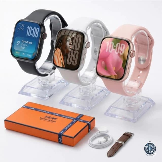 Relógio Smartwatch W11 Mini PRO Tela AMOLED Microwear 41mm CHAT GPT Série 10 Lançamento 2025