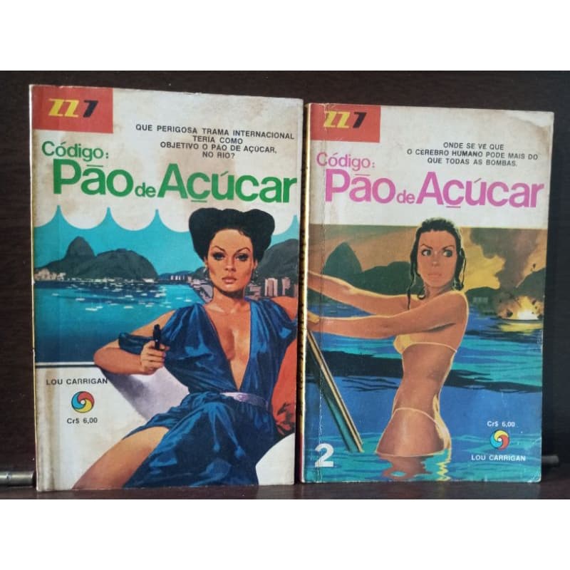 Livros Código: Pão de Açúcar Volumes 1 e 2 - Lou Carrigan