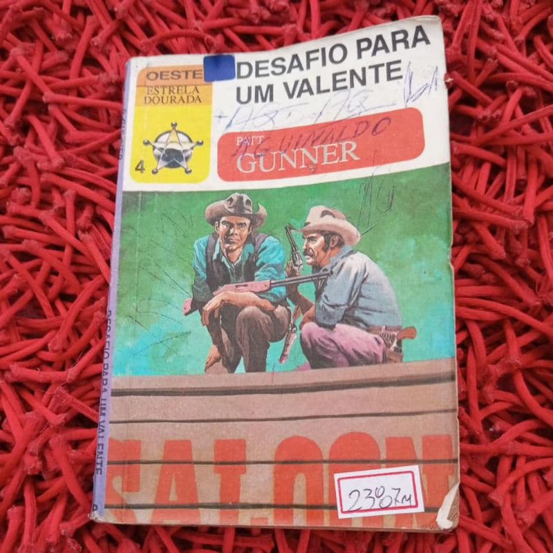 Desafio para um valente Gunner Oeste estrela dourada(1102b)