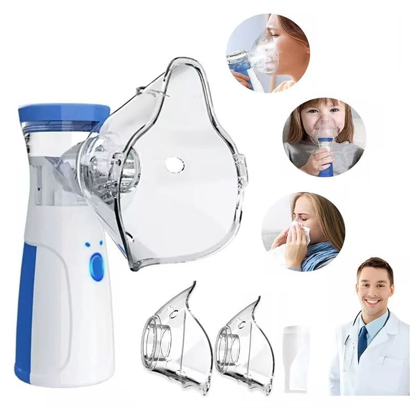 Nebulizador Máquina Portátil Nebulizadora Para Crianças Adultas Inalador De Asma Atomizador N11