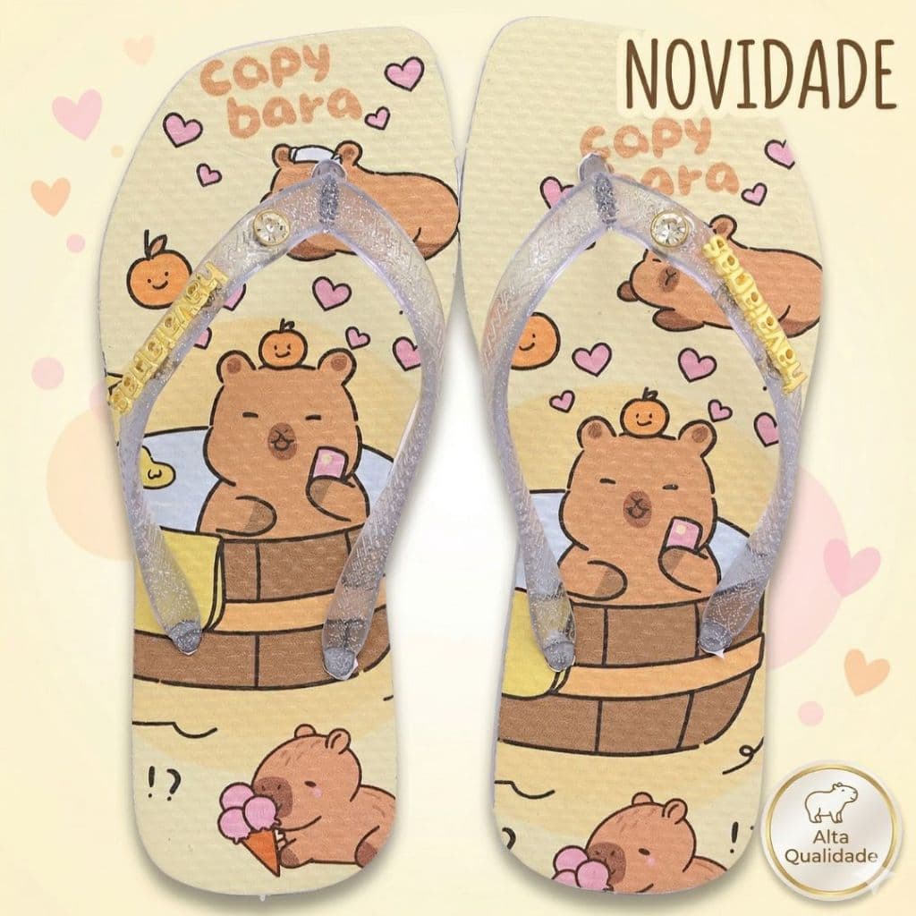 Chinelo Personalizado Adulto Slim Leve E macio Confortavel Promoçao.