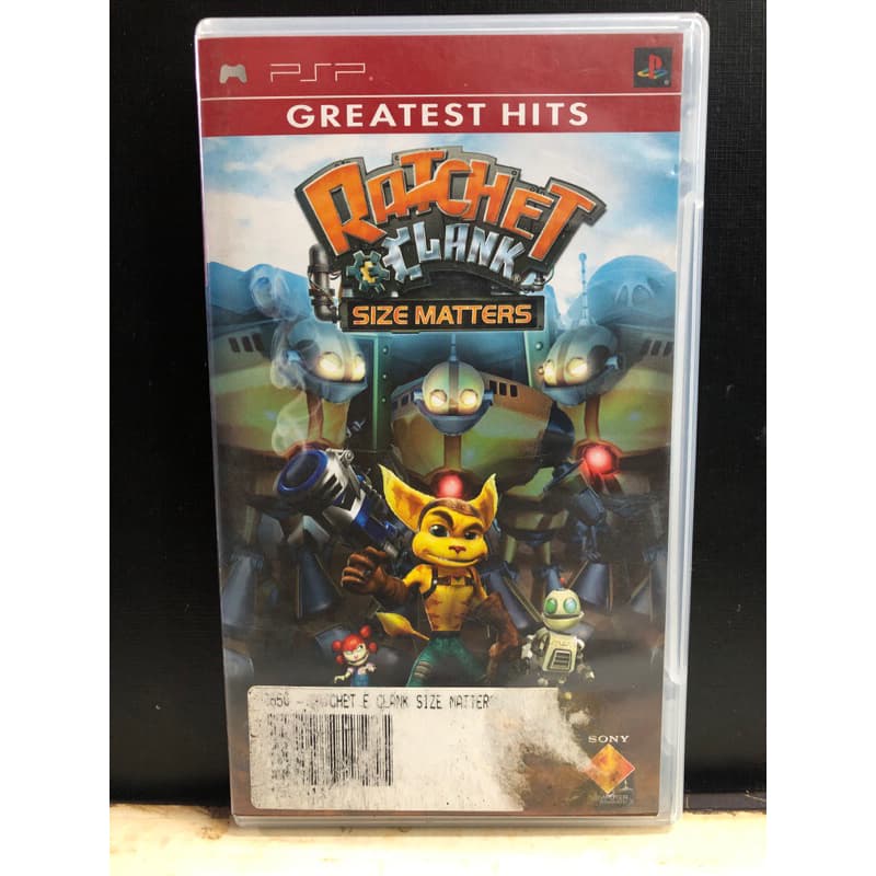 Ratchet e Clank Size Matters Jogo PSP Original