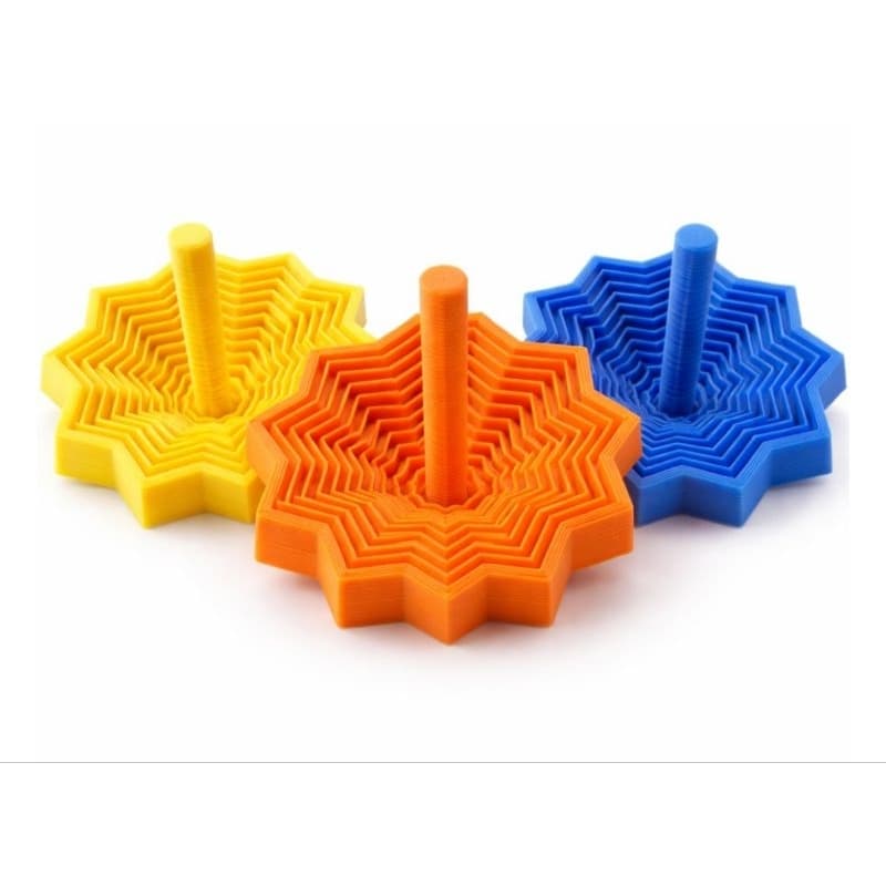 Fidget Toy Estrela Sensorial 3D Expansível Anti Estresse Giratório Relaxante Depressão Rotativo Autismo Autista TDAH