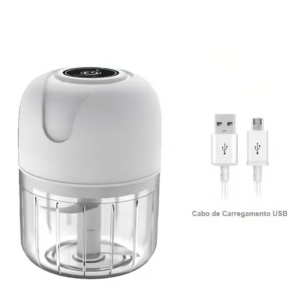 4 Em 1 Cortador Triturador Elétrico Multifuncional Para Vegetais E Carnes Elétrico De Legumes Sem Fio Durável Ferramenta