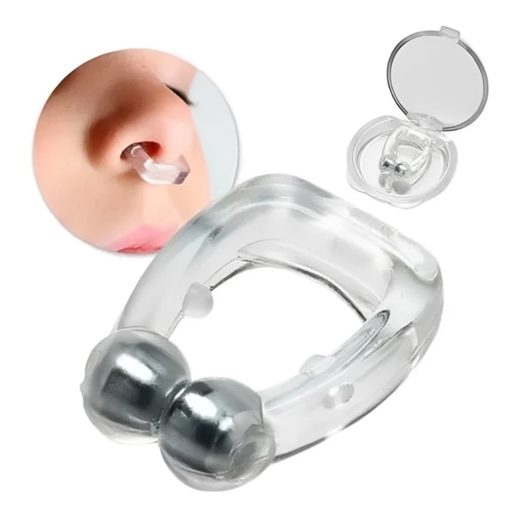 3 Und Clipe Nasal dilatador nasal magnetico aparelho para parar de roncar silicone nasal anti ronco