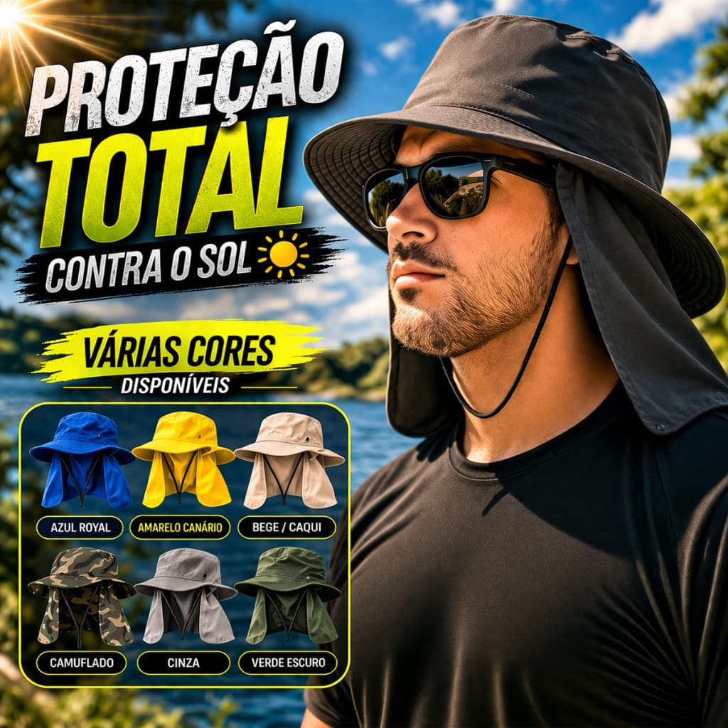 Chapéu Australiano De Pescador Com Proteção Cordão E Regulagem Barato Chapeu Australiano Sol