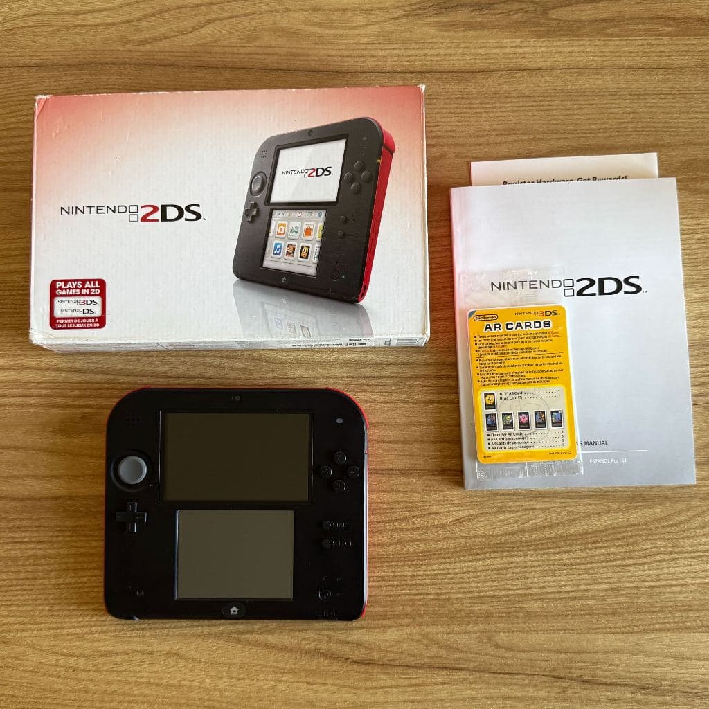 Nintendo 2ds Crimson Red Nintendo 3ds