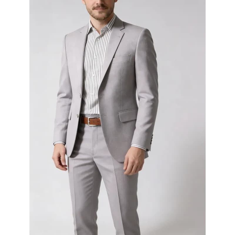 Terno Microfibra Gabardine Alfaiataria Moderna Alta Qualidade