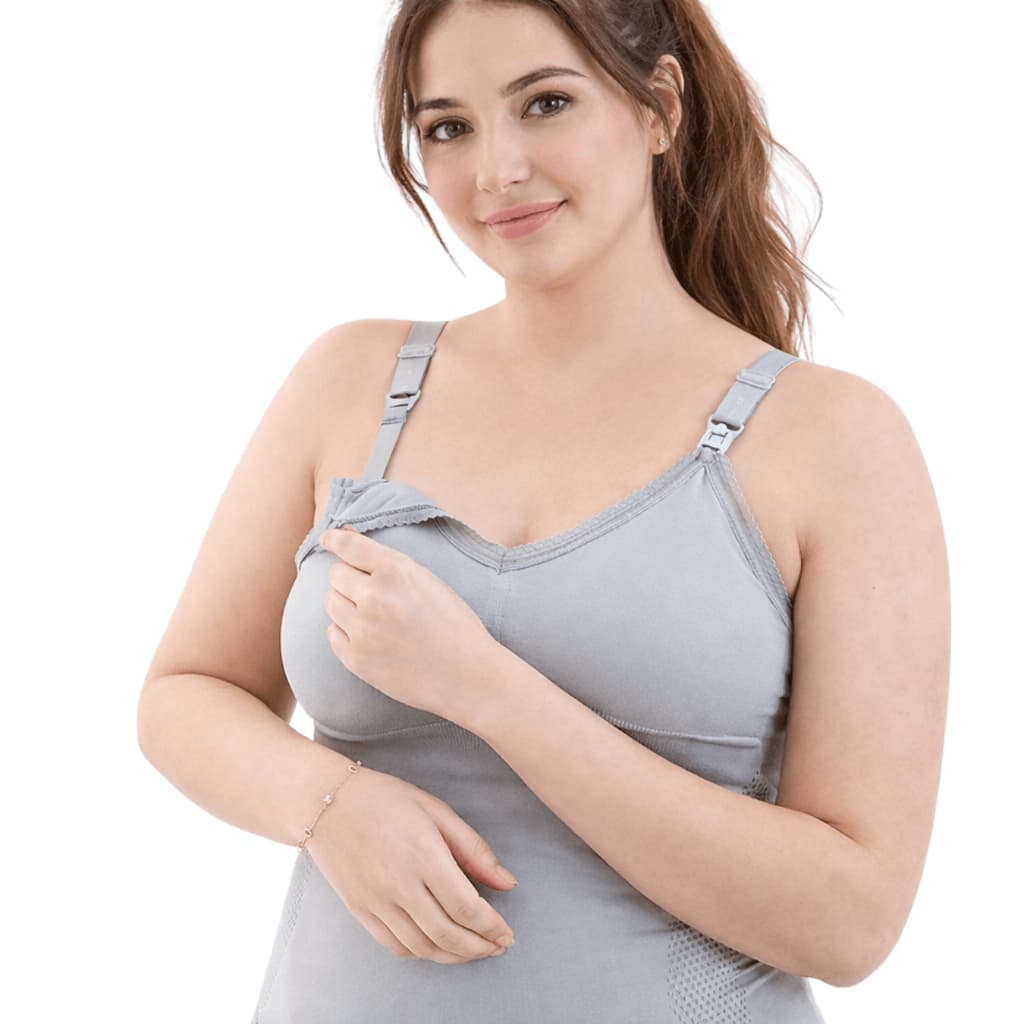 Regata De Amamentação Blusa Camisa Maternidade Bojo Removível Sem Aro