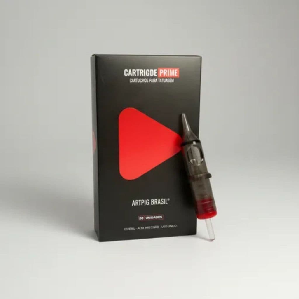 PRIME CARTUCHO TATTOO TATUAGEM 5 10 ou 20 UNIDADES TRAÇO RL RS RM
