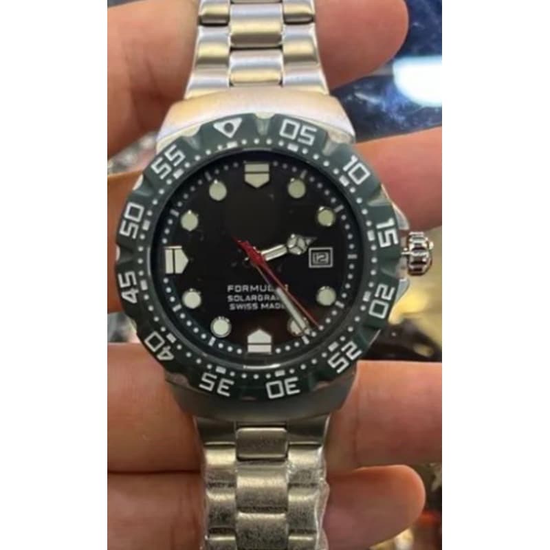 Relógio Masculino Fórmula 1 Inoxidavel Luxo Com Caixa