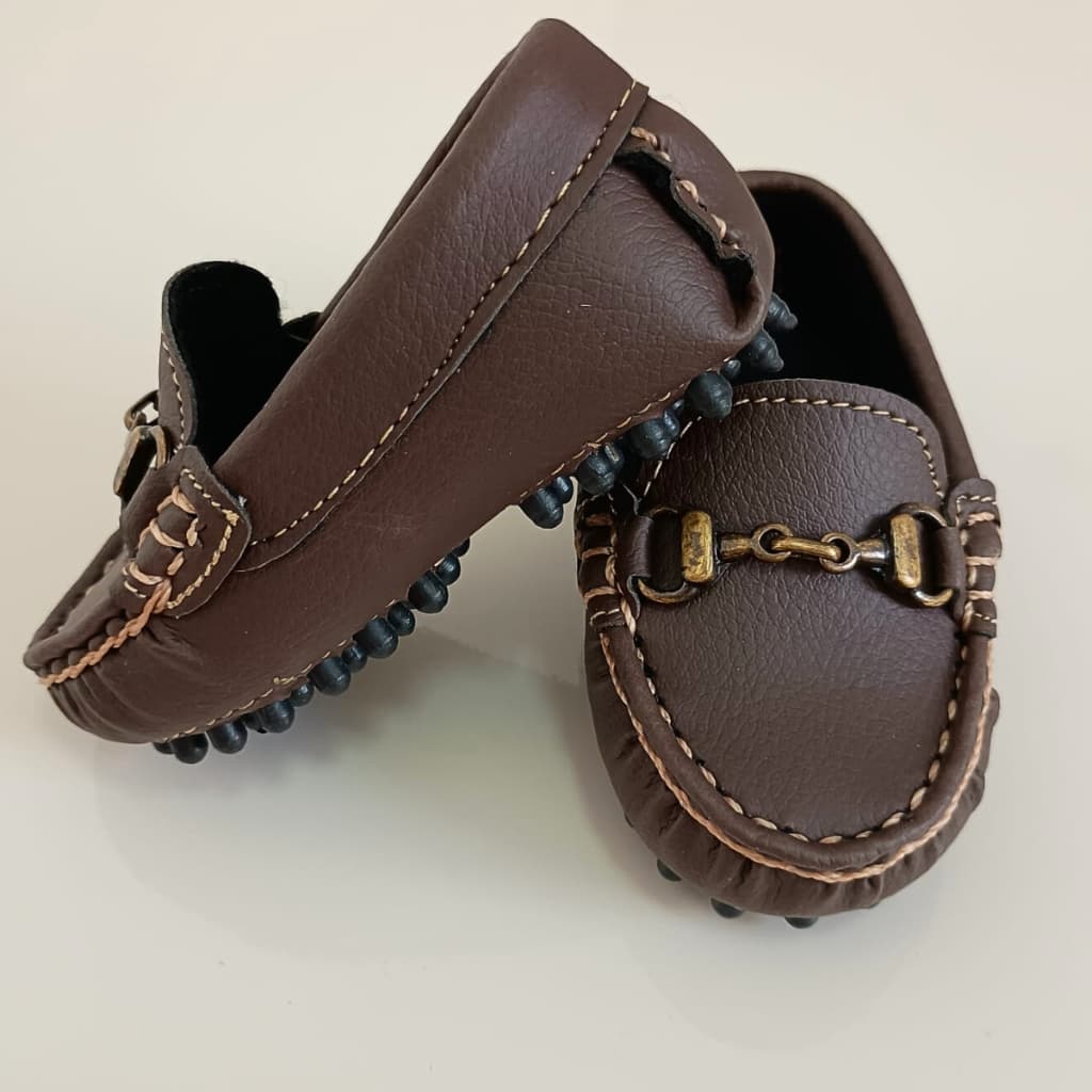 Sapatinho Mocassim Infantil Bebe  Calçado Café Casamento Aniversario Festa