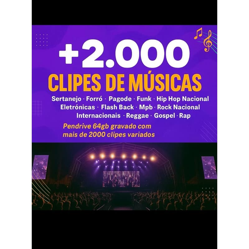 Pen drive com 2.000 atualizado