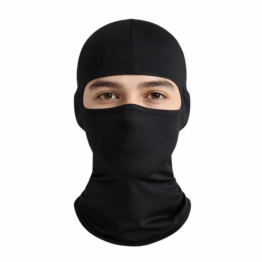 Máscara Balaclava Touca Ninja Toca Lã UV+50 Proteção Solar Térmica Motoqueiro Motoboy