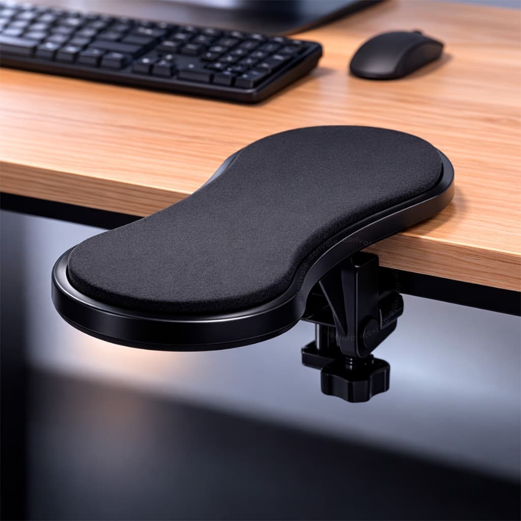 Suporte Apoio Antebraço Ergonômico de Mesa Descanso Braço Escritório Confortável Pulso Home Office