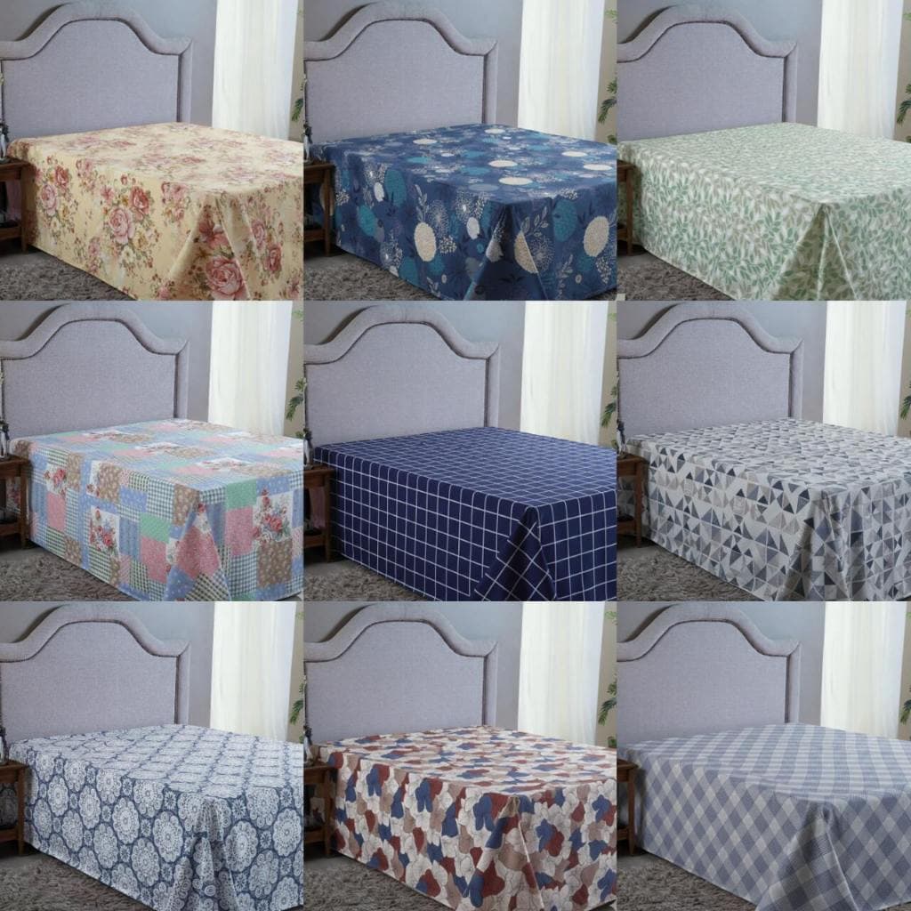 Lençol 400 Fios Extra Macio Sem Elástico com Bainha Forro Roupa Cama Box Avulso Qualidade