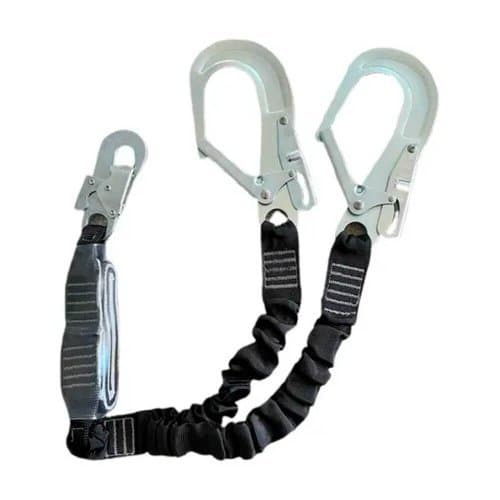 Talabarte Y tubular elástico c/ ABS - AP1050 ( Preto ou Laranja )