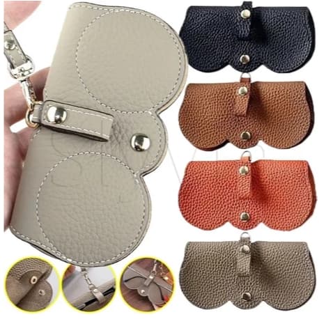 Estojo Protetor Porta Óculos Case Portátil Não Risca Acessórios Para Pendurar Na Bolsa Mochila