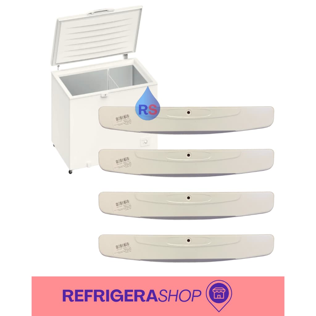 Puxador Tampa Freezer Compatvivel com ELECTROLUX H160 H210 H300 H400 H500 7718780