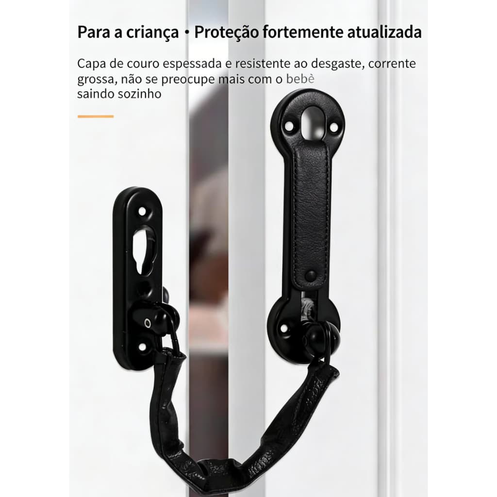 Porta de hotel de aço inoxidável anti-roubo bloqueio de segurança proteção ferramentas de hardware de bloqueio