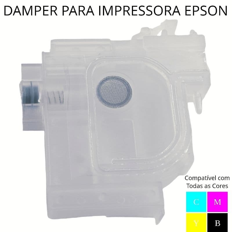 Kit 1/2/4 Cartucho Damper Epson L395 L375 L380 L355 L3250 L3150 L3210 L3110 + Modelos (Veja Lista)