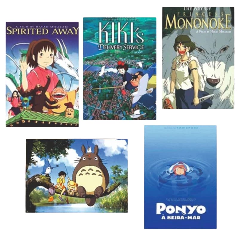 Poster Anime Studio Chibli/ Castelo animado - Diversos Modelos