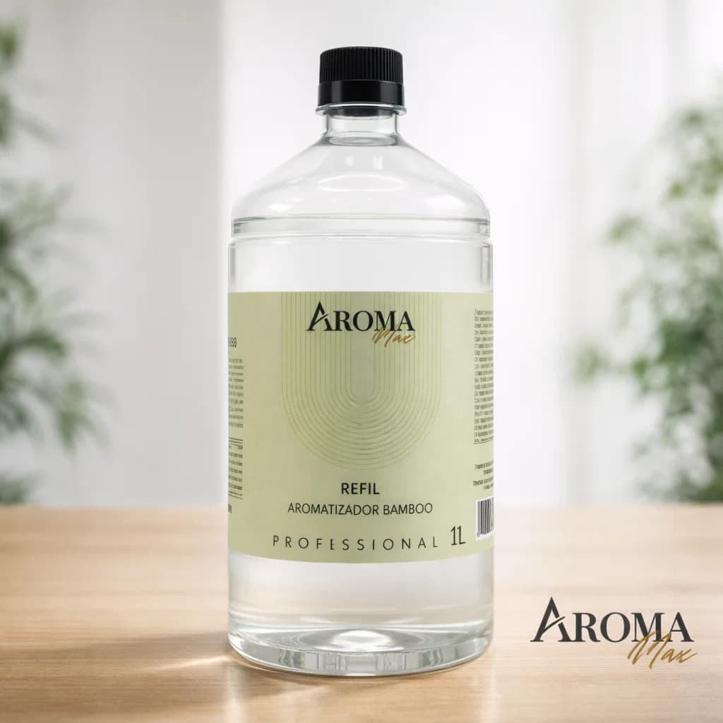 Refil Difusor de Varetas 1L Aromatizador AromaMax Alta Fixação Perfume Ambiente Casa Cheirosa
