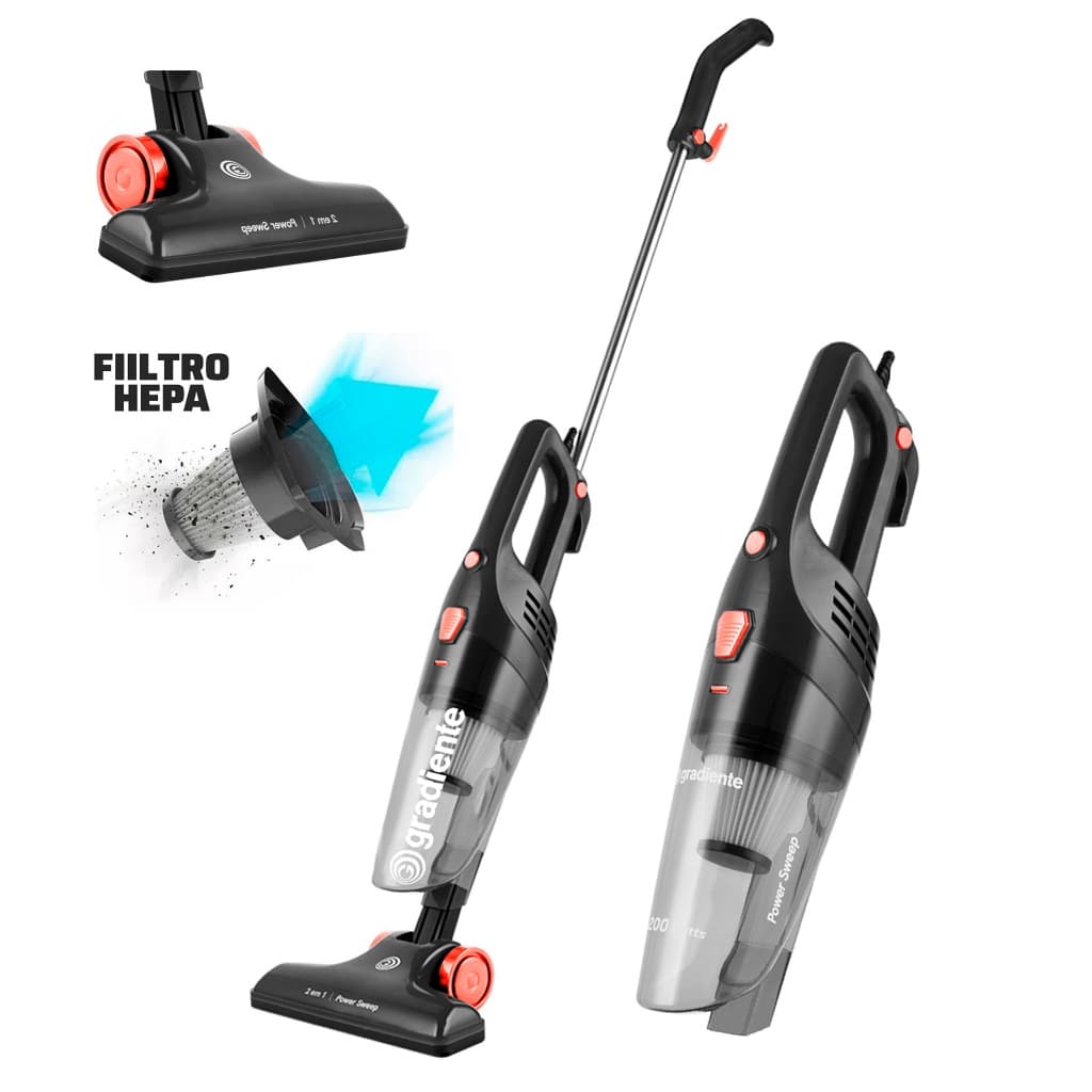 Aspirador De Pó Vertical 1200w Power Sweep Gradiente