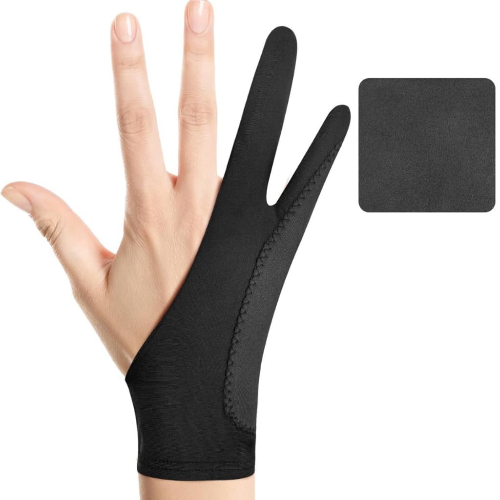 Luva Palm Rejection Anti toque Para Tela Tablet Celular Caneta Desenho