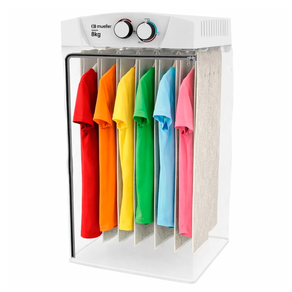 Secadora de Roupas Mueller Solaris 8kg de Parede Ar Quente e Frio