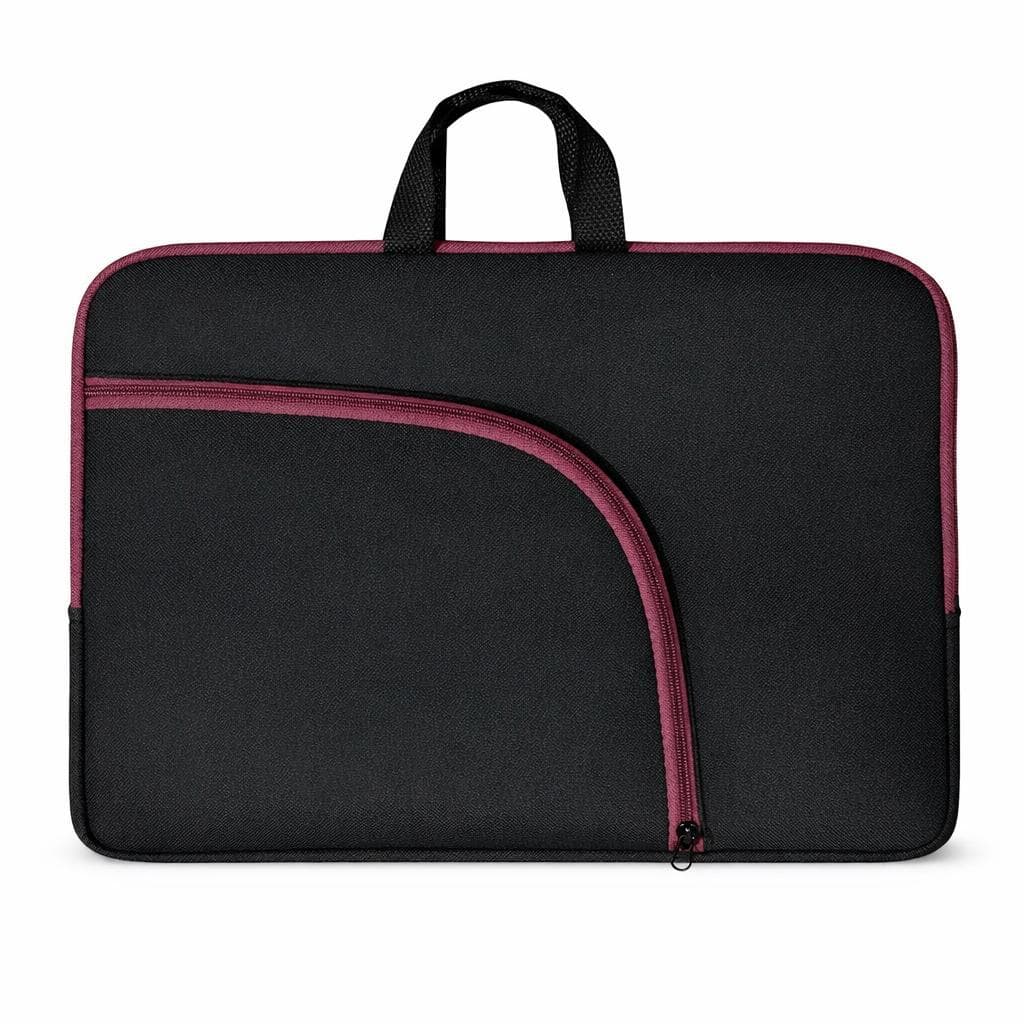 Capa Case Luva Maleta Bolsa Para Notebook Ultrabook Vinho 13/14.1/15.6 Polegadas