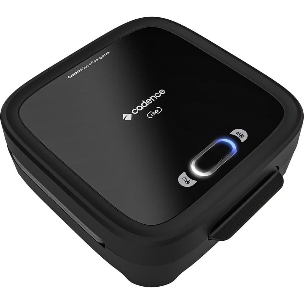 Sanduicheira Elétrica Antiaderente Cadence Click 127V 800W
