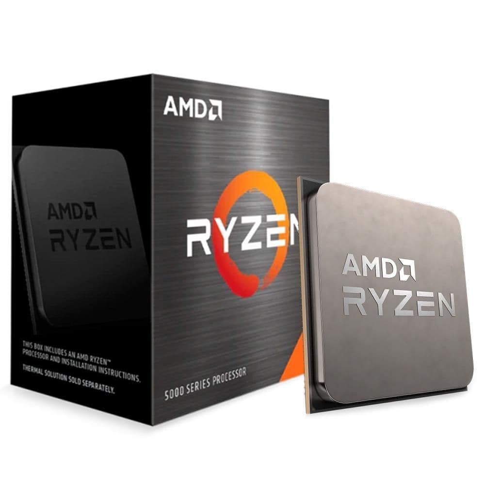 Processador AMD Ryzen 7 5700X 3.4GHz Base 4.6GHz Turbo 8 Núcleos 16 Threads AM4 100-100000926WOF