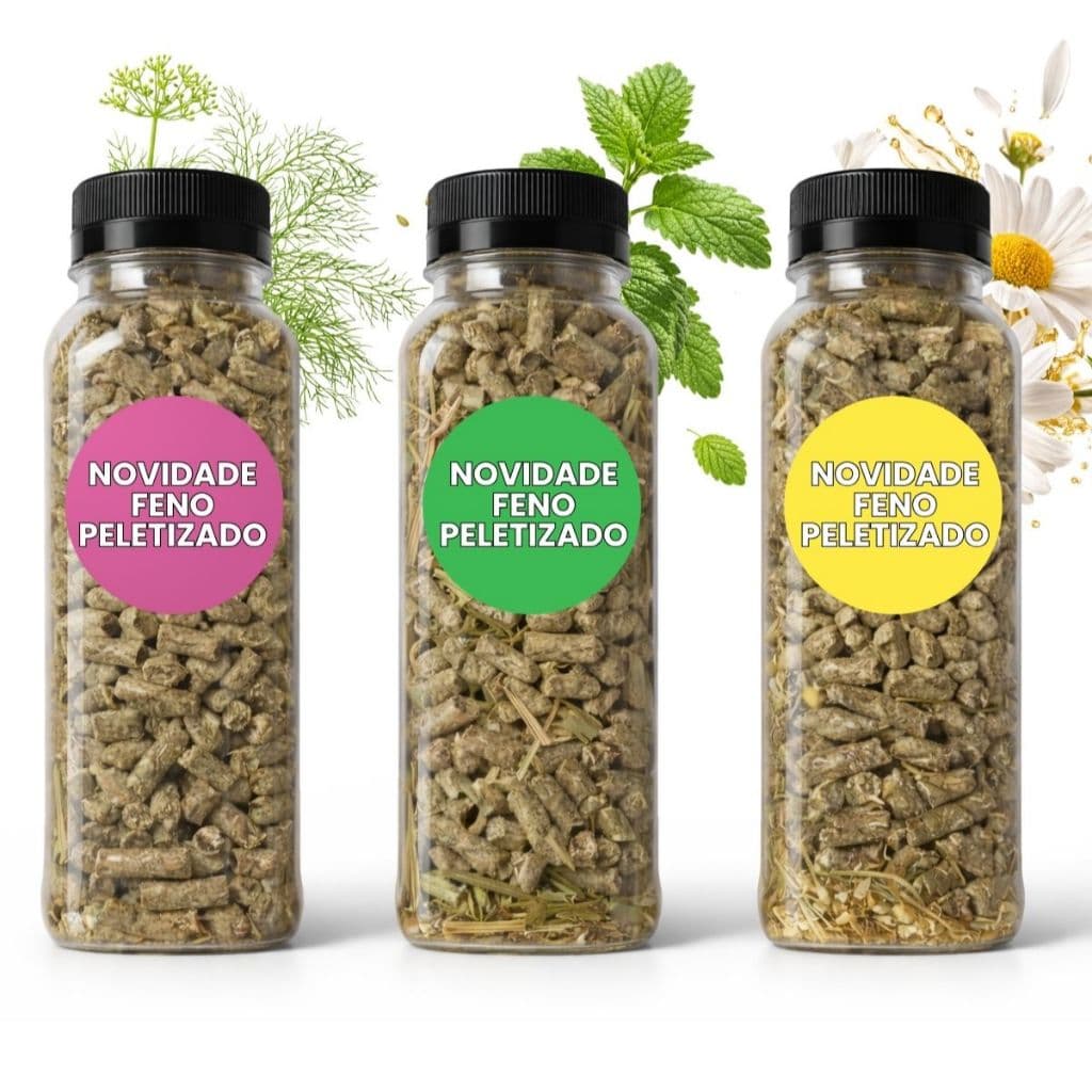 Garrafas Fenos Peletizados Sabores 200g