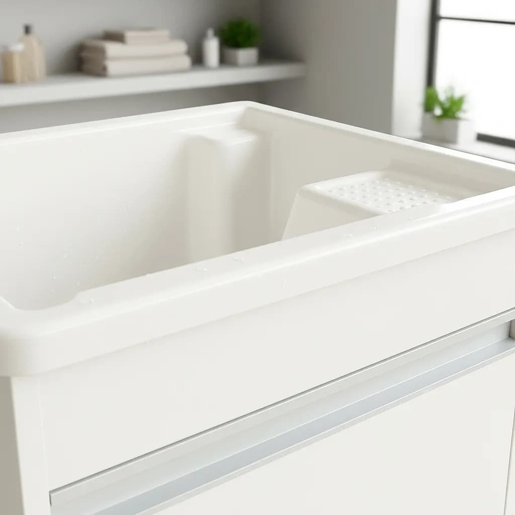 Balcão Gabinete Para Tanque 26 Litros Uma Porta Mdf Tx entregue montado