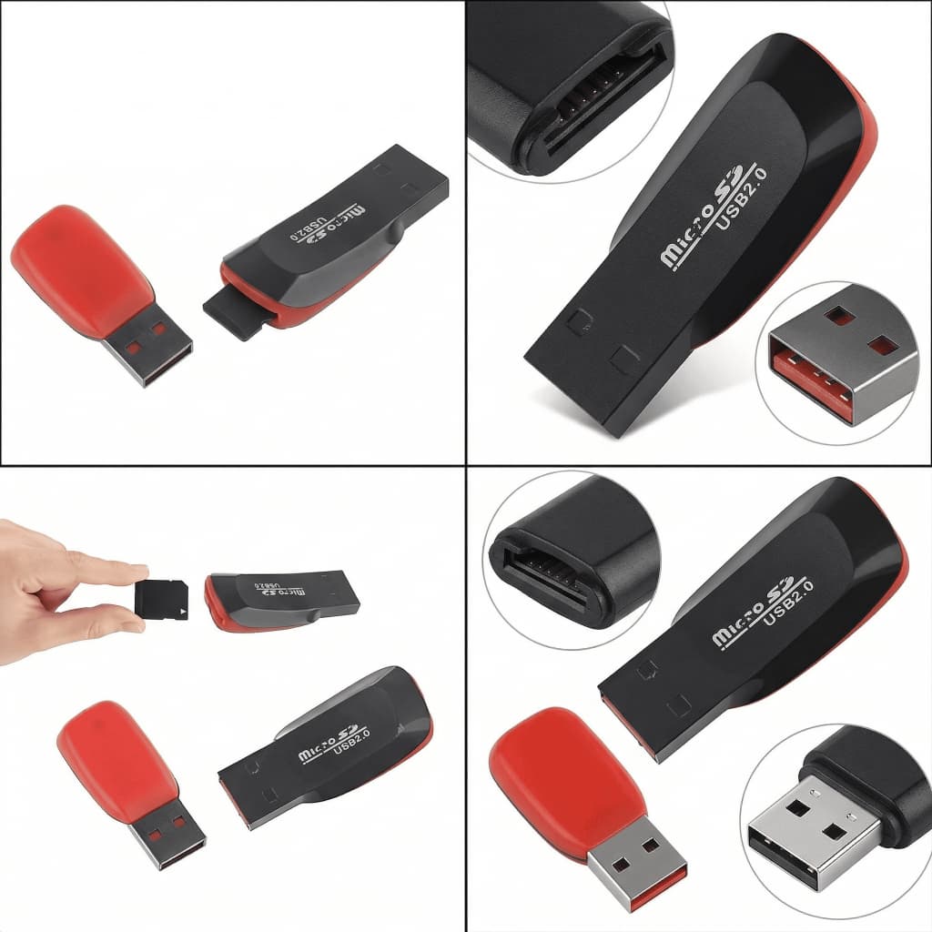 Leitor De Cartão De Memoria Vários Modelos 2.0 Usb