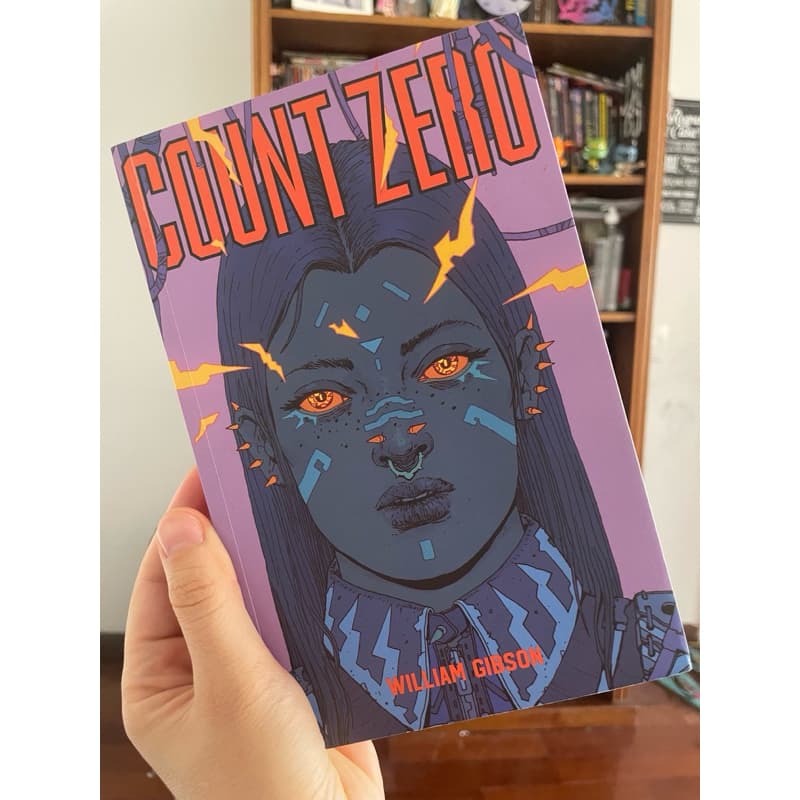 Livro COUNT ZERO - William Gibson USADO